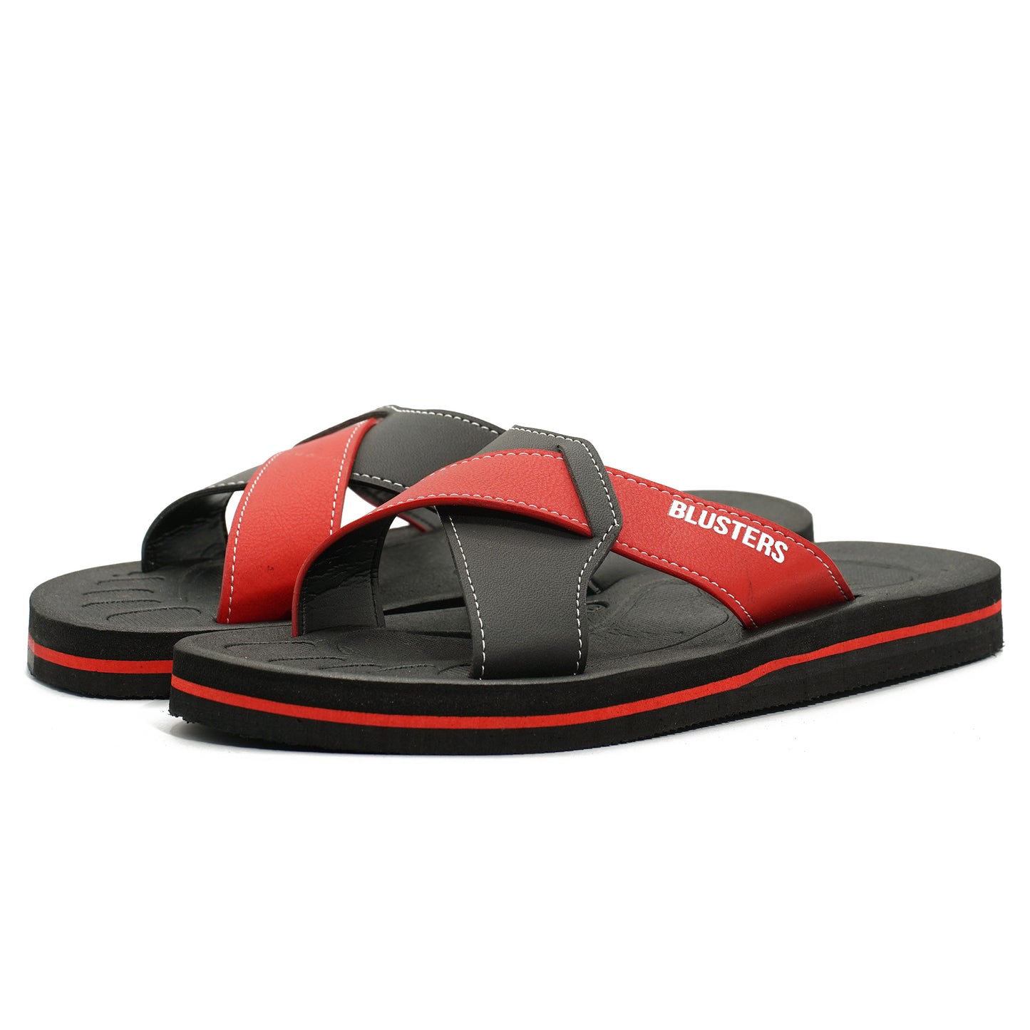Blusters Multi Strap Slippers