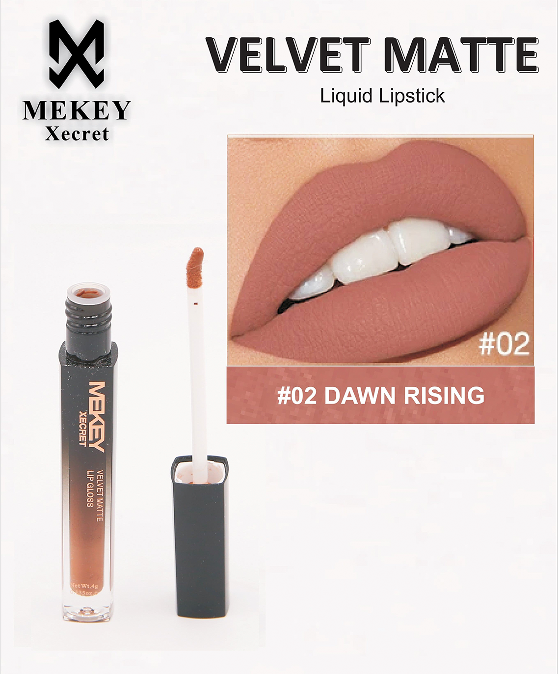 Dawn Rising liquid lipstick Mekeyxecret