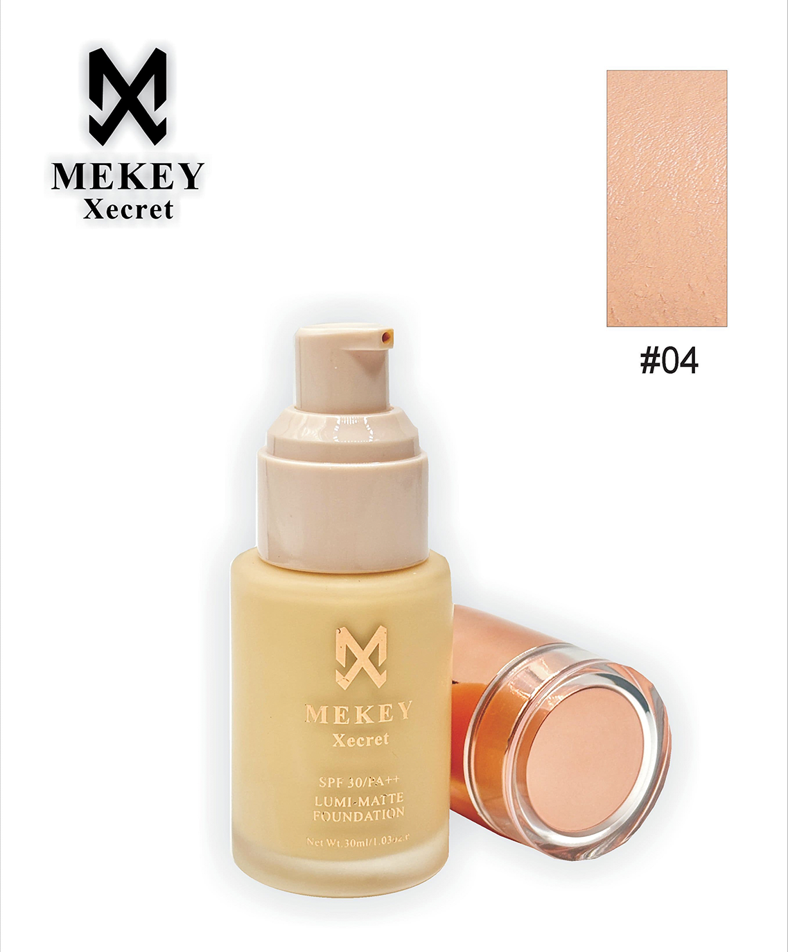 Matt Finish Foundation Mekeyxecret