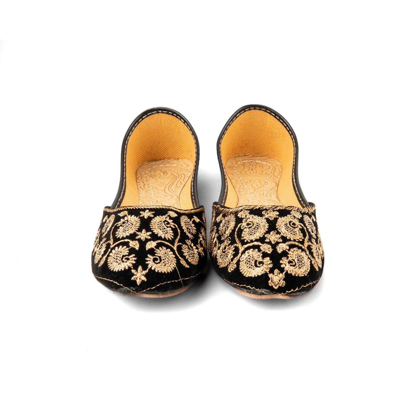 Women Golden Stitched Traditional Khussa