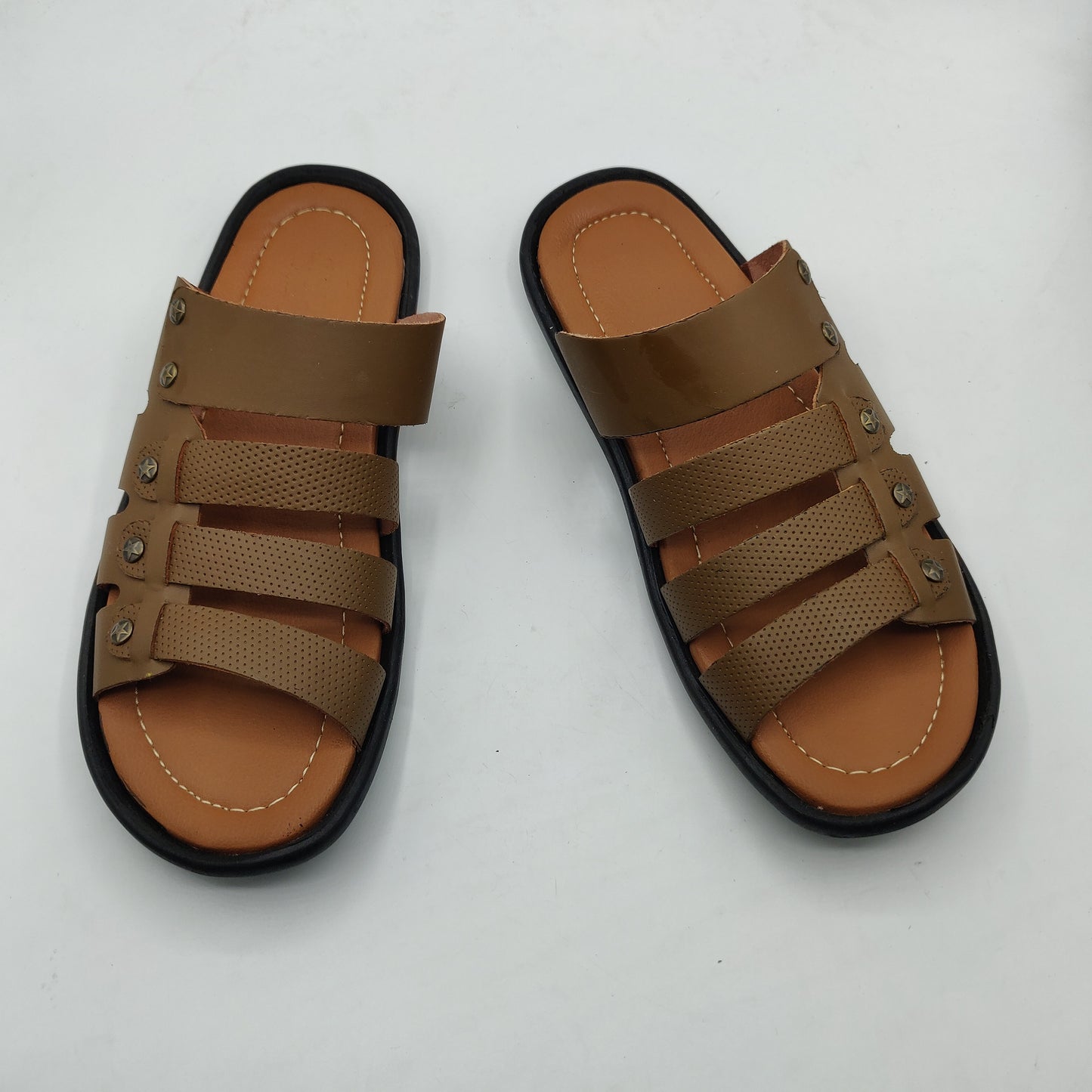 Leather Slippers SL57