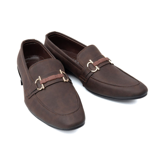 Strap Buckle Formal Shoes