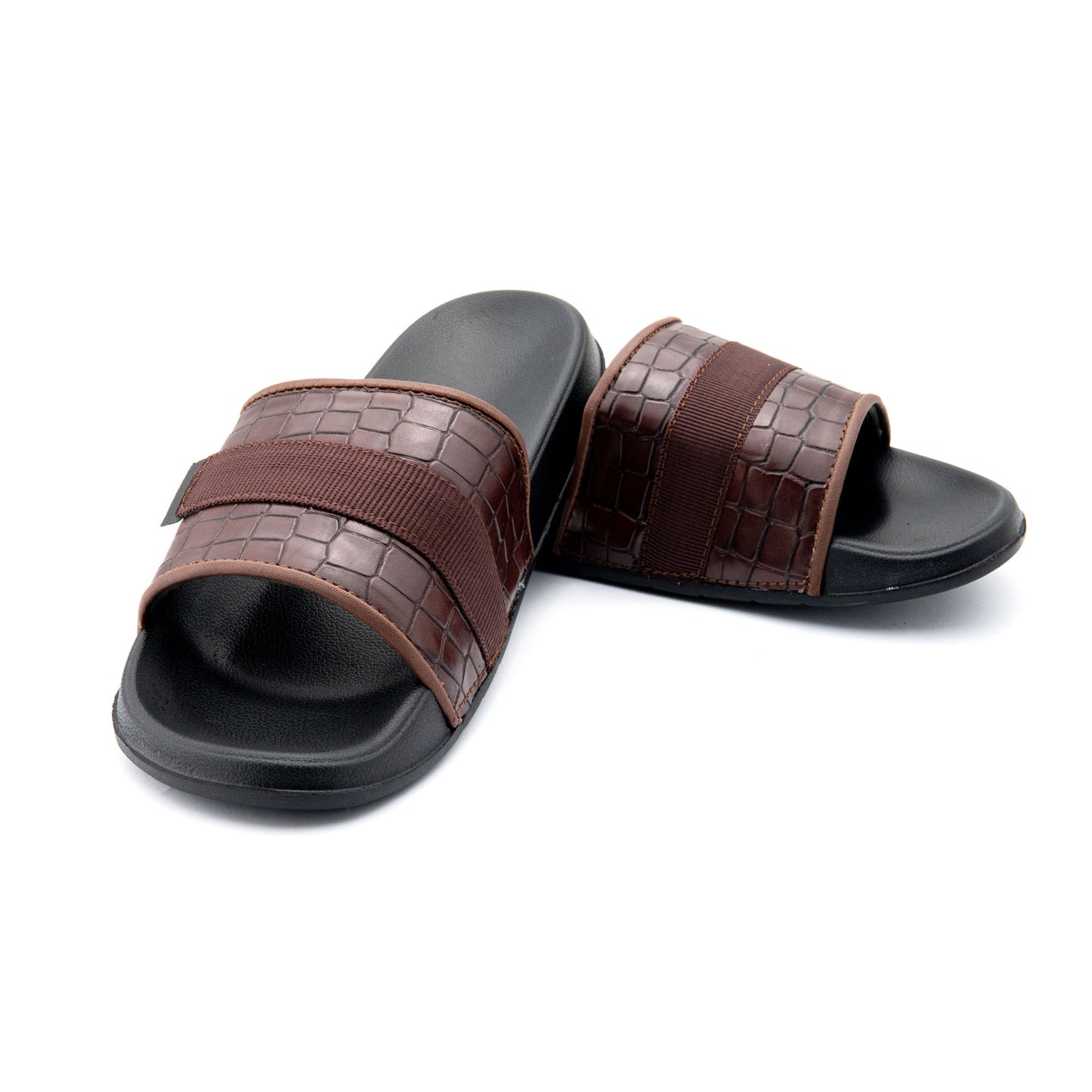 Coffee Strap Styled Comfy Slides