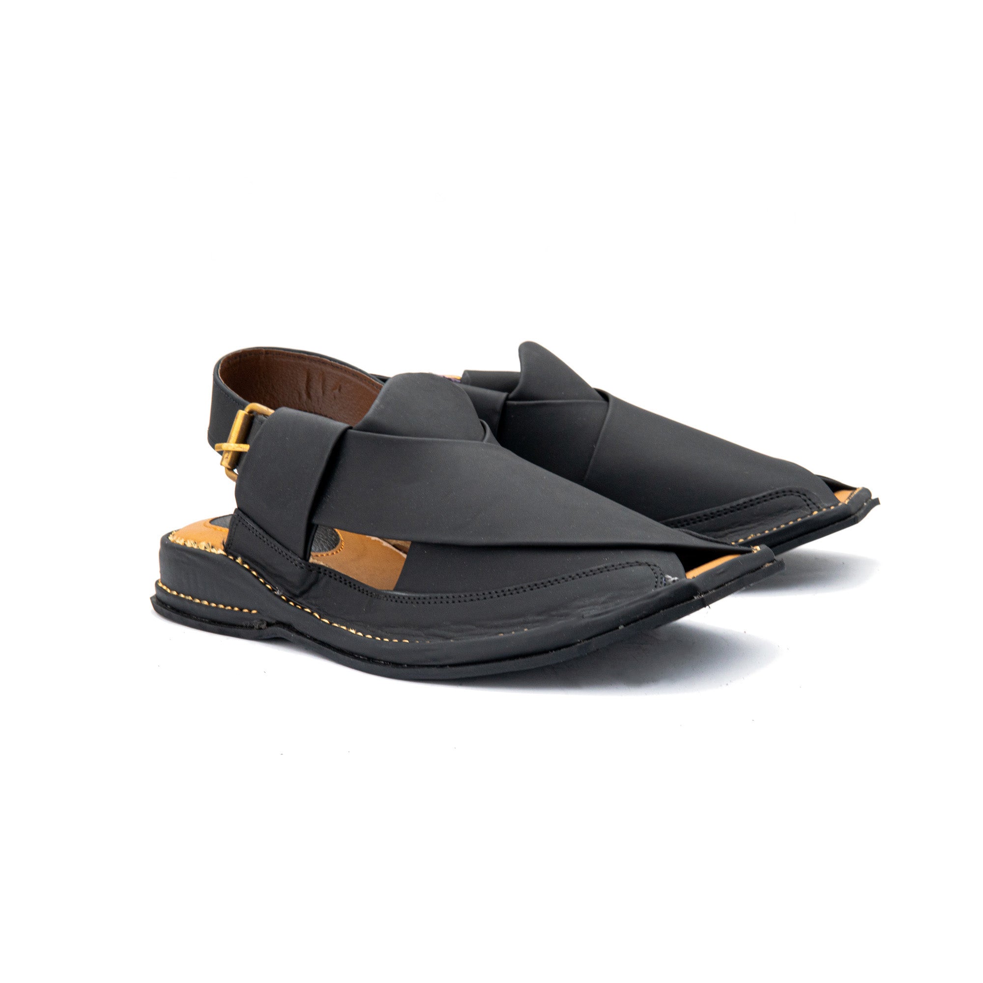 Pure Leather Zardari Peshawari Chappal H29 Blusters