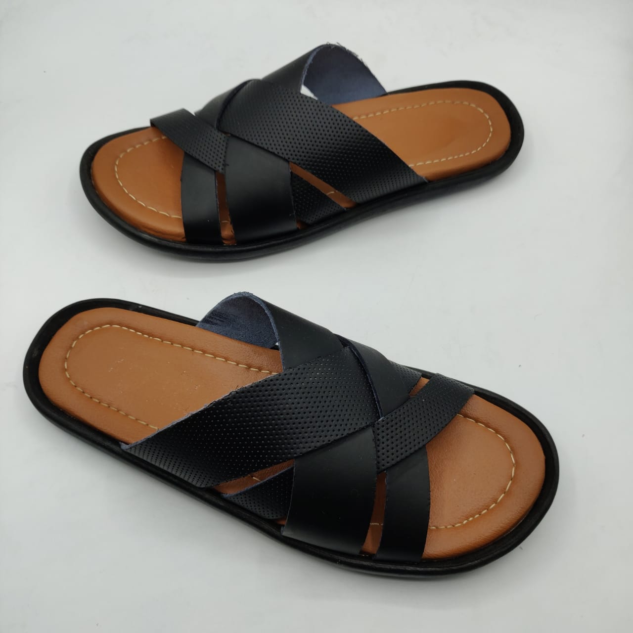 Leather Slippers SL30