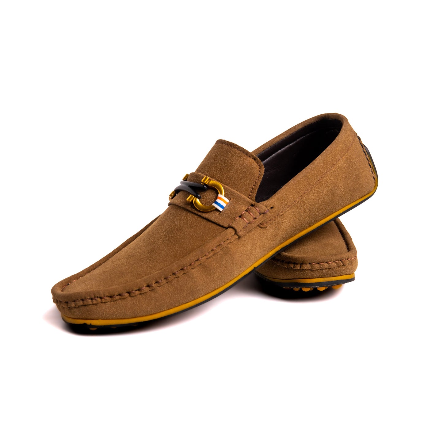 Premium PU Leather Styled Buckle Moccasins